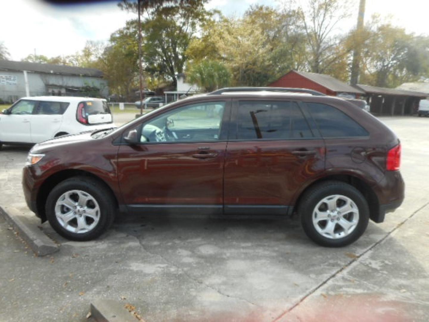 2012 RED FORD EDGE SEL (2FMDK3JC1CB) , located at 10405 Abercorn Street, Savannah, GA, 31419, (912) 921-8965, 31.988262, -81.131760 - Photo#1